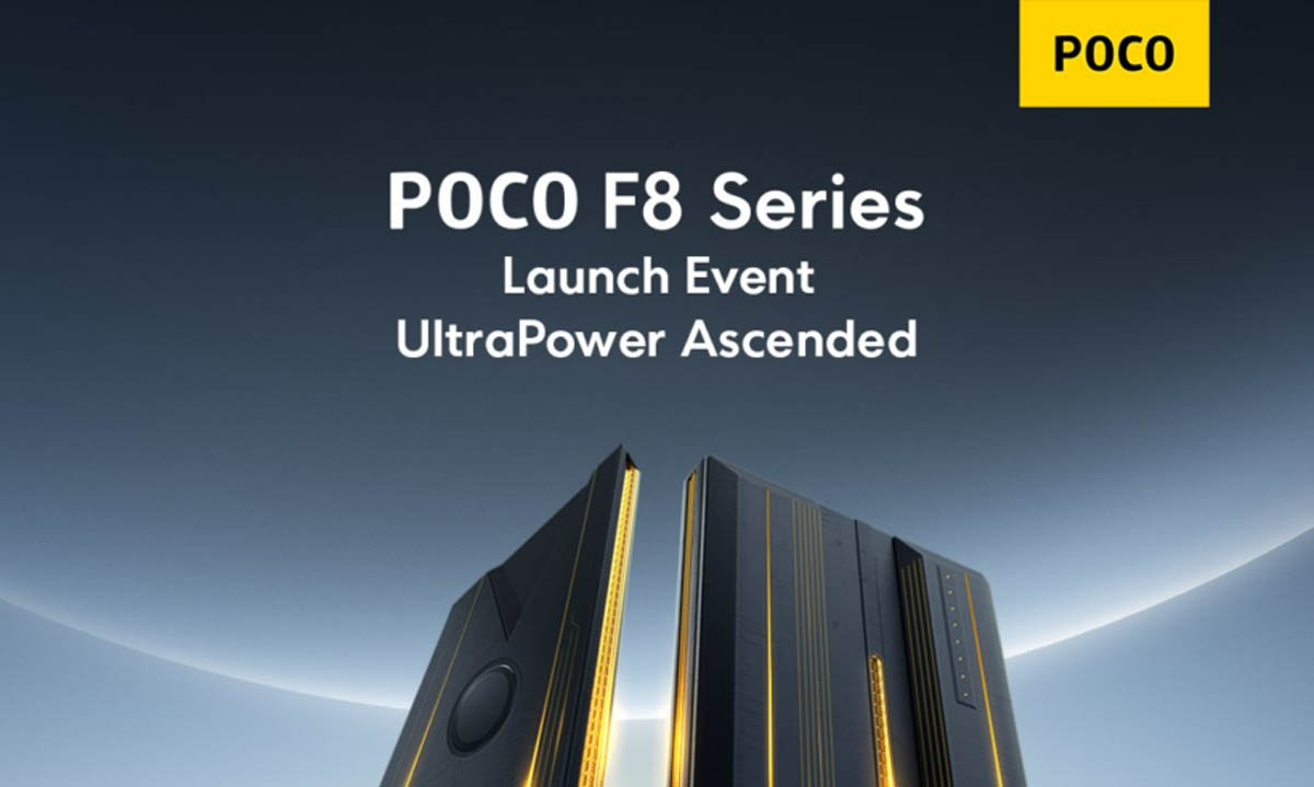 POCO F8 Pro et F8 Ultra affiche lancement